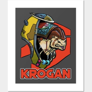 Krogan Bust Posters and Art